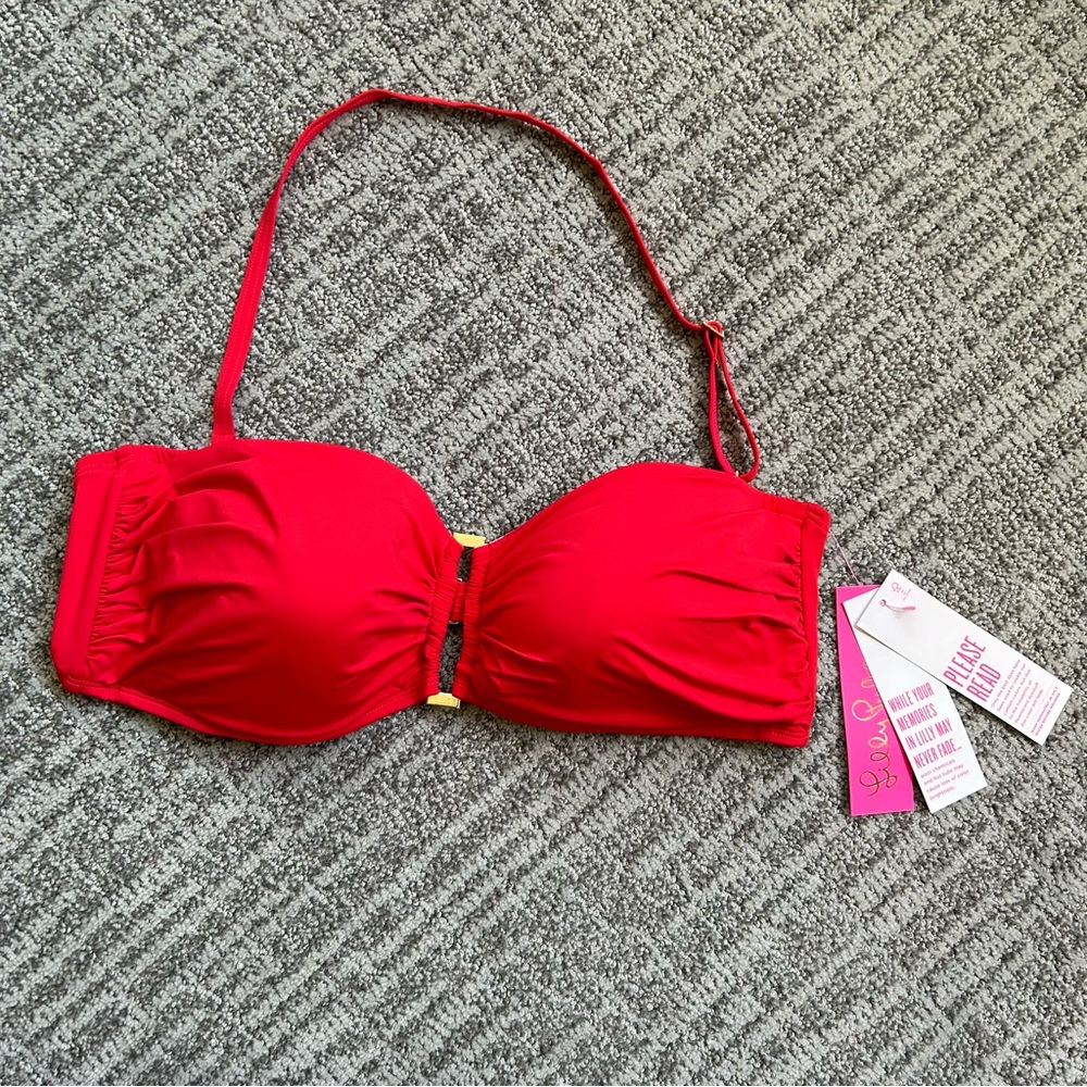 Red Bikini Top
